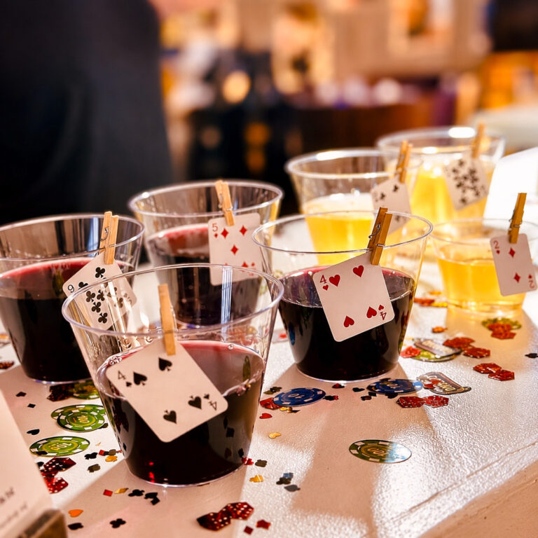 Mobile Trailer bar in Houston- cassino theme-2