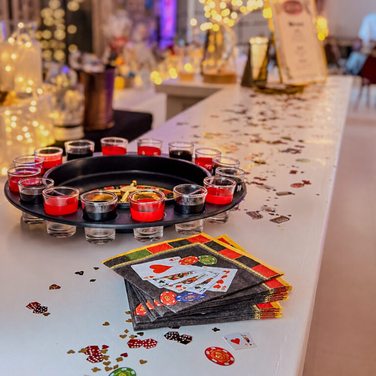 Mobile Trailer bar in Houston- cassino theme-4