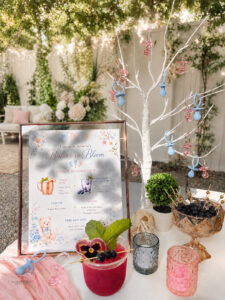 Mobile bar in Houston- baby shower decor 2-3