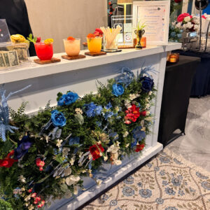 Mobile bar in Houston- baby shower decor White bars ro fix-10