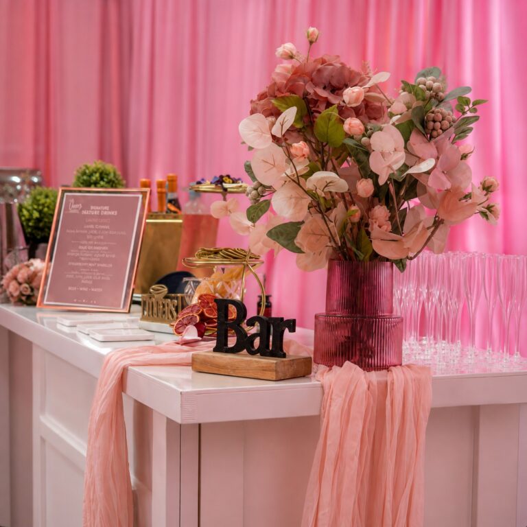 blush-pink-wedding-mobile-bar-setup-houston