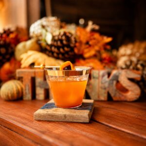 Autumn Cocktail Still Life - Square