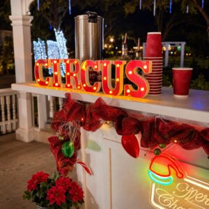 Christmas Circus Bar - Square