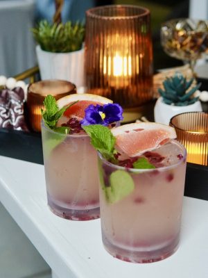 Blushing Agave – Tequila Blanco & Grapefruit Cocktail | I’ll Drink To That! Mobile Bar Houston Blushing Agave cocktail made with tequila blanco, grapefruit juice, lime, agave syrup, mint, and ginger beer — a refreshing handcrafted drink served by I’ll Drink To That! Mobile Bar in Houston.